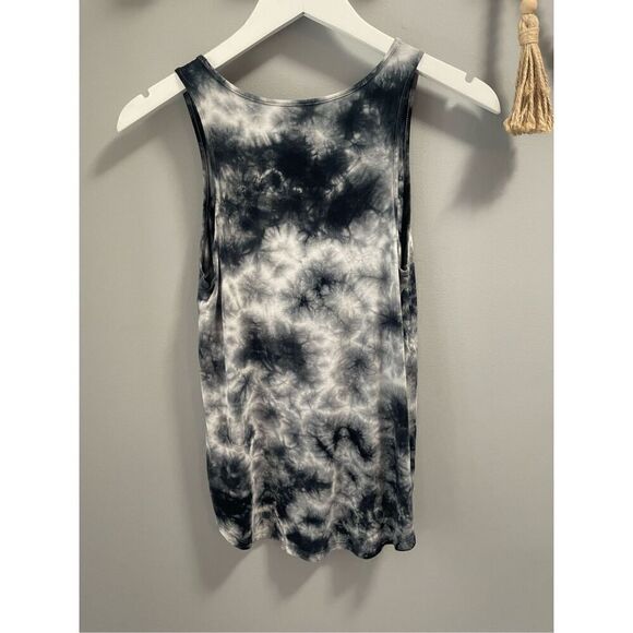 NWOT American Eagle black & white tie dye tank XS - Picture 4 of 7